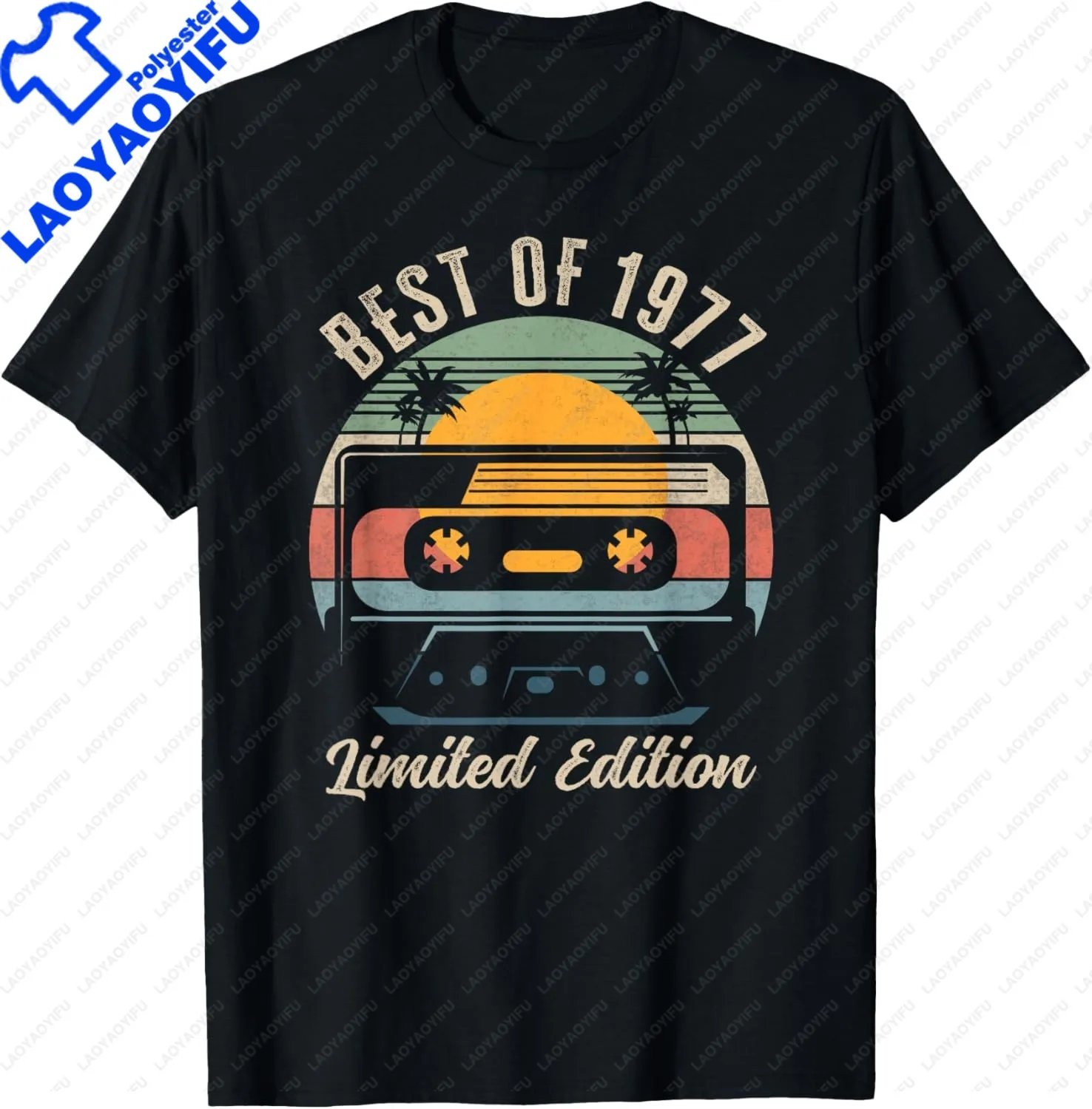 Jahrgang 1977. Alle Originalteile. T-Shirt Unisex Sommer Streetwear Tops Casual T Shirt für Mann Camisas – Detail 11
