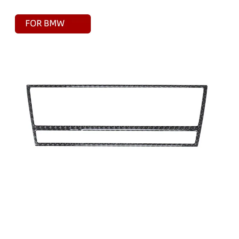 

For BMW 98-03 5 Series E39 carbon fiber interior modification parts central control CD panel outer frame decoration sticker