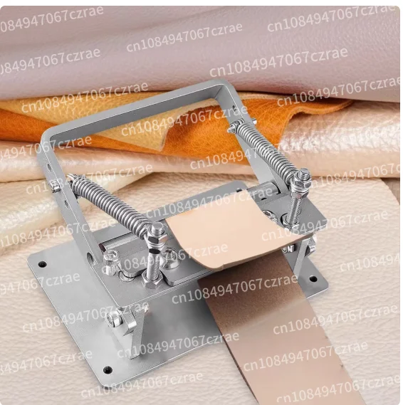 

Handmade stainless steel leather thinning machine with bearing leather shovel thin, belt soft and hard leather can be applied