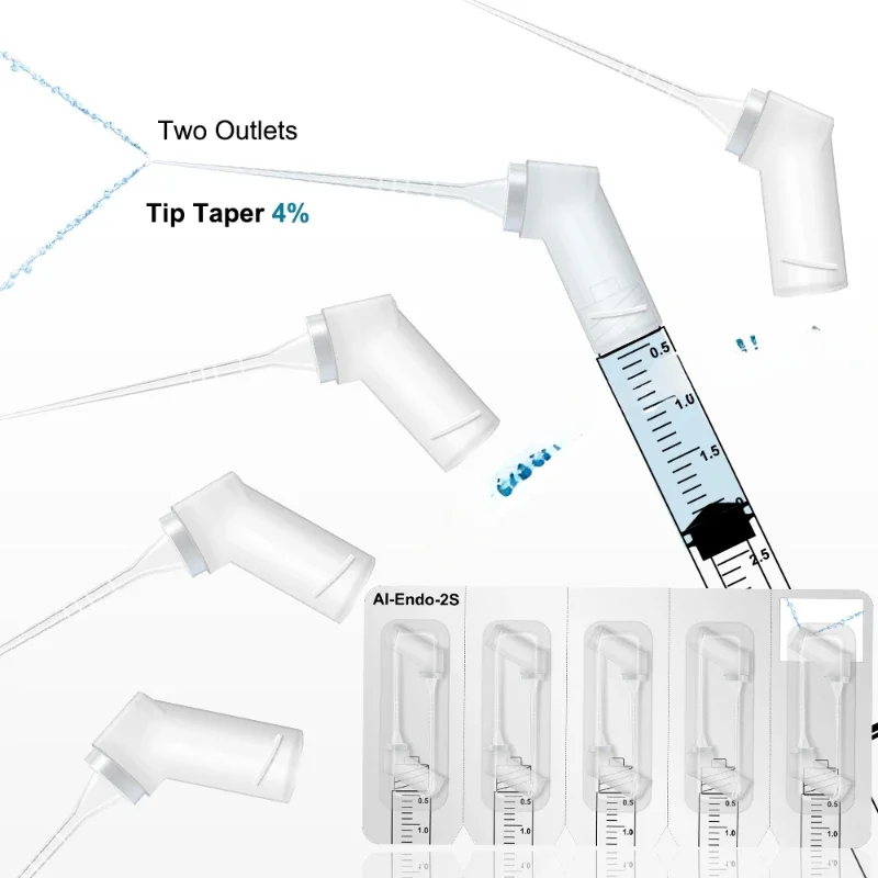 Endo-2S Стоматологический материал, игольчатая ирригационная игла, материал для наполнения корневых каналов, 60 градусов, гибкие стоматологические расходные материалы