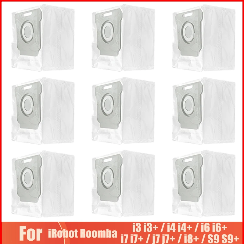 Новые мешки для пыли для iRobot Roomba i3 + / i4 i4 + / i6 i6 + / i7 i7 + / j7 j7 + / i8 + / S9 S9 +, мешки для пылесоса высокой емкости
