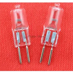 10Pcs G5.3 24V 20W 35W 50W 75W 100W 150W 250W Lathe Instrument Machine Tool Pin Small Bulb Machine Tool Work Lamp Halogen Bulb