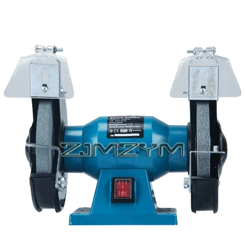 Polegada Moedor de Bancada 200w Multifuncional Moedor Rotativo Máquina Polimento Doméstico Apontador Faca Elétrica Turbina Areia 6