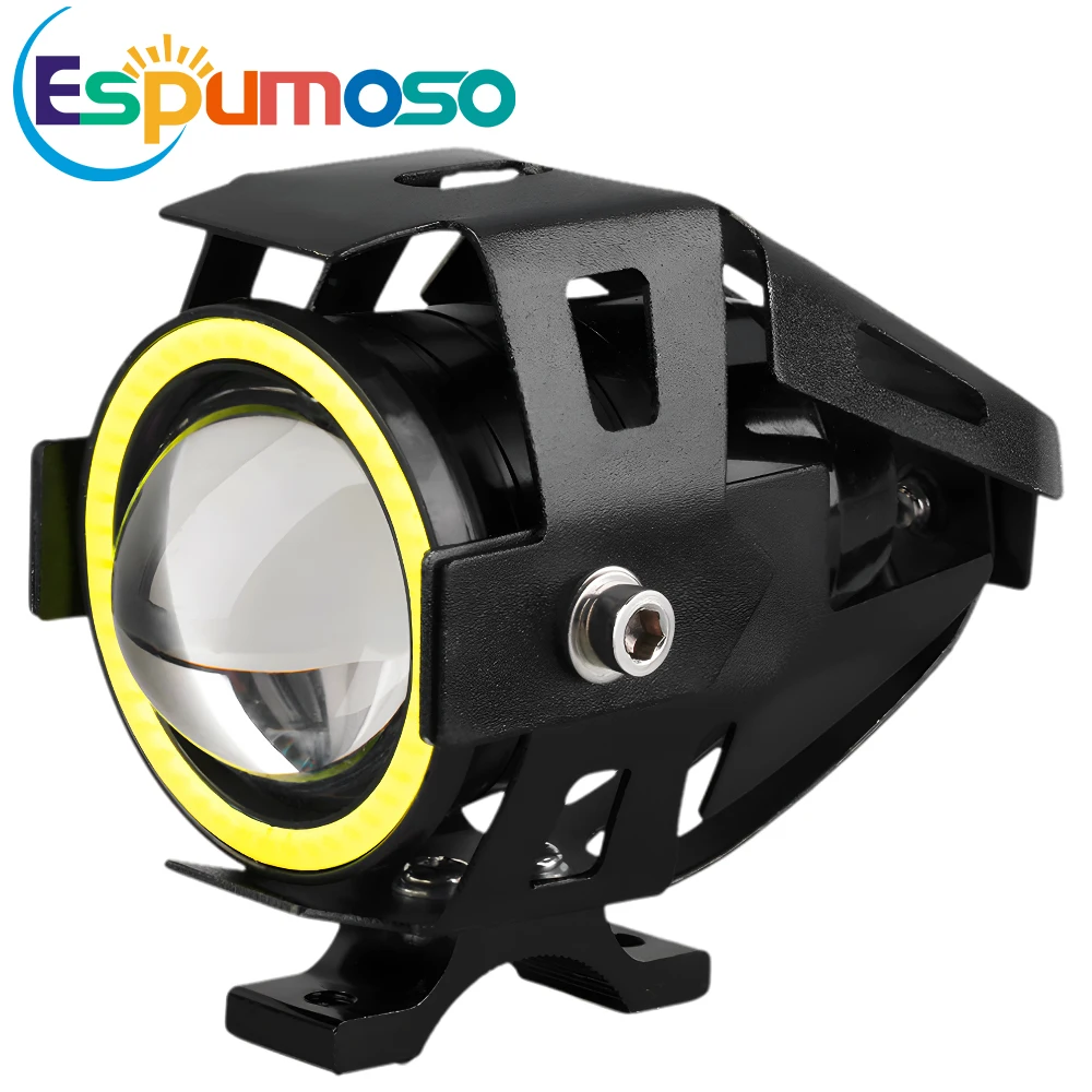 Motorcycle Headlight Front Foglight U7 12V LED Lens Spotlights projector light moto FOR Benelli TRK502 X TRK 502X 2021 TRK 502