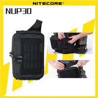 NITECORE NUP30 shoulder Bag Backpack Multi-Purpose Utility Pouch  Fabric Daily Package Travel Running Camp Fishing Picnic Bags