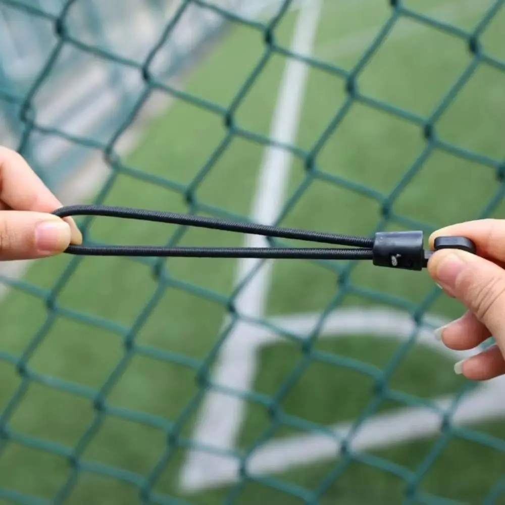 Fixed With Hooks Bungee Cords High Elasticity Black Rubber Tensioner Nylon Rubber Multipurpose Elastic Ropes Cars