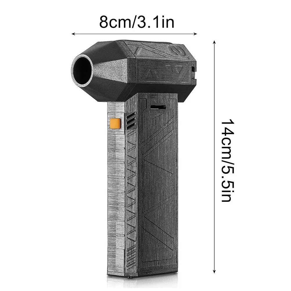 Multi Functionele Toepassingen Borstelloze Motor Rpm Turbo Blower Jet Ventilator Oplaadbare Specificatie Beste Efficiëntie