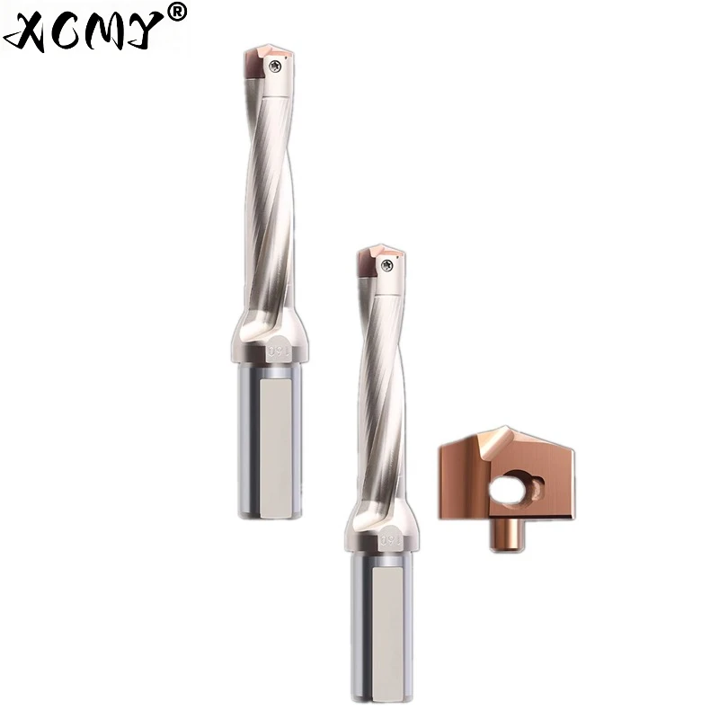 3D 5D 8D 10D interne Kühlung JCD Kronenbohrstange Durchmesser 10–25 mm für Einsatz HCD Hocheffizienter, präziser, einsteckbarer U-Bohrer – Detail 5