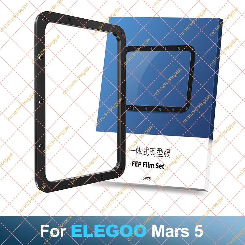 KLF Mars 5 FEP Film Resin Vat FEP Upgrades 3D Printer Accessories for ELEGOO Mars 5 UV DLP LCD