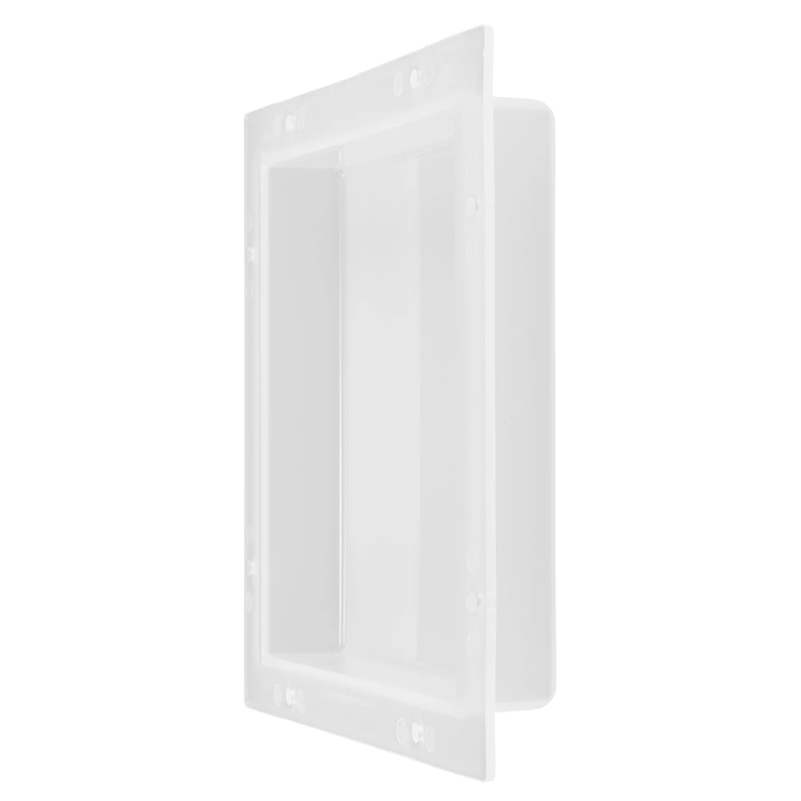 

Waterproof Cover Protection Box Outdoor Doorbell Rainproof Transparent Button Covers for outside White
