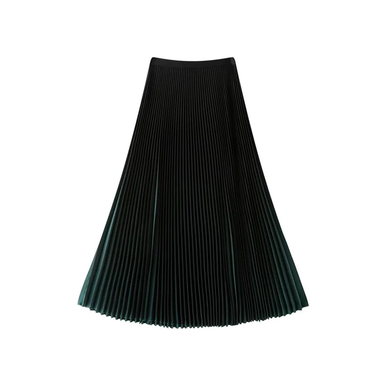 Miyake Pleated 2026 Summer New Original Pattern Elegant High-Waisted Pleated Skirt for Women with A High-End Casual Feel Pleat
