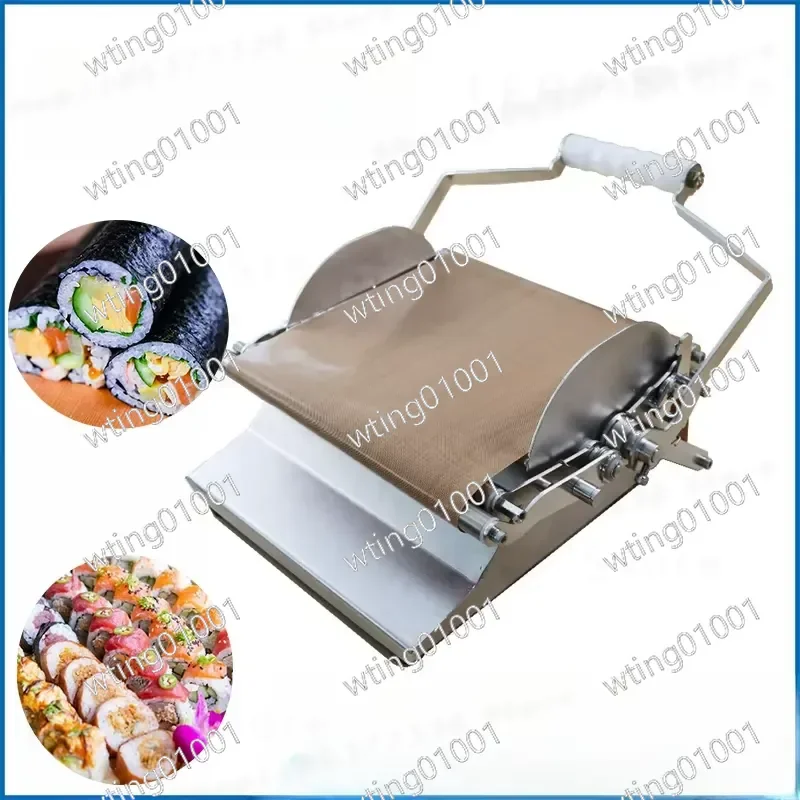 Commercial Sushi Roll Maker Machine Food Grade Material Sushi Forming Tool Roller for Round and Square Shape Sushi Making