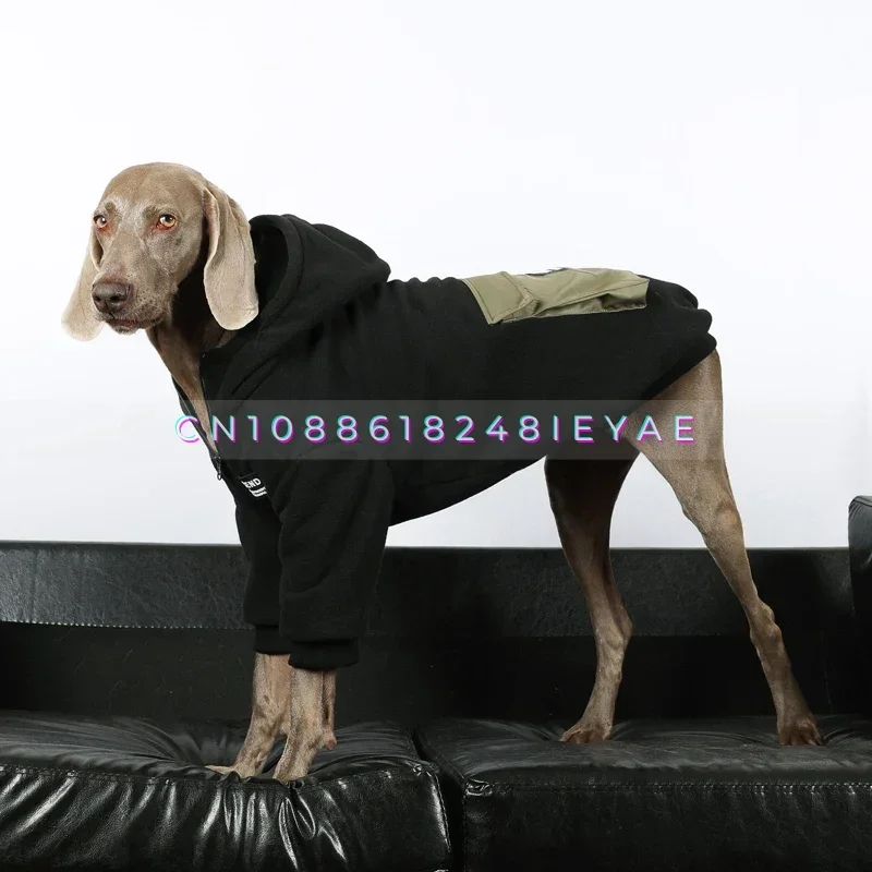 الخريف والشتاء الصوف الحيوانات الأليفة سترة صغيرة وكبيرة الكلب الملابس فايمار دوبيرمان Malinois الملابس روبا دي بيرو الكلاب الملحقات #4