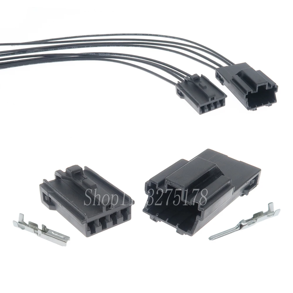 1 Set 4 Pin 7123-8345 7122-8345 Car Wire Harness Connector 7123-8345-30 7122-8345-30 MG610396 Auto Accessories Electrical Socket