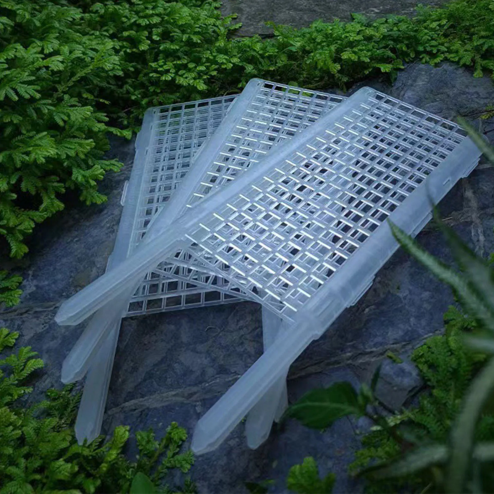 Kunststoff-Moosstange 30x12cm D-förmige Kletterstütze für Zimmerpflanzen mit verstellbaren Verbindungsstücken für Ranken und Kletterpflanzen
