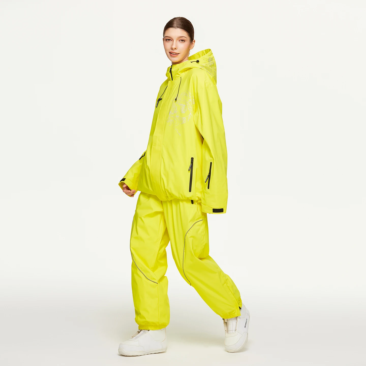 

Women's and Men's Ski Clothes Ski Jacket Snowboarding Snow Suit Sets Skiing Jacket and Pant Winter Outdoor Sports Suit