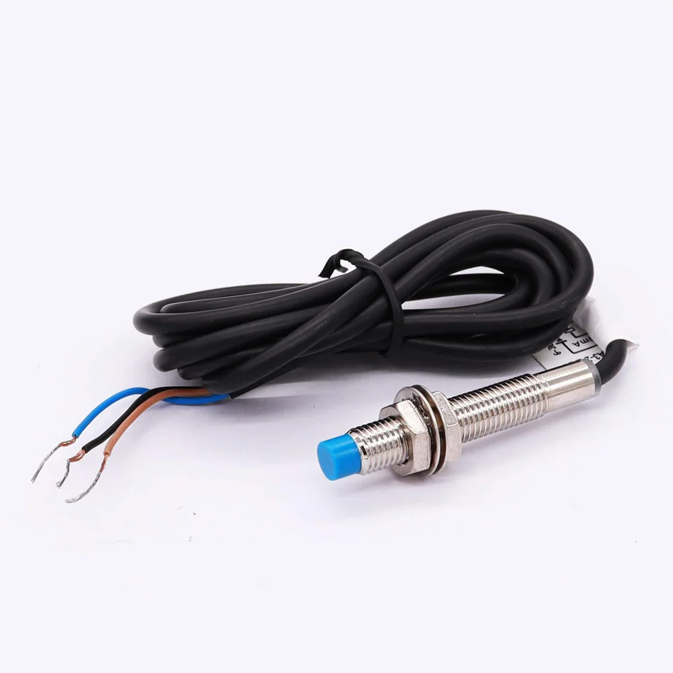 M8 2mm Sensing DC 5V Inductive Proximity Sensor Switch NPN NO LJ8A3-2-Z/BX-5V Work Voltage 5VDC Special For MCU