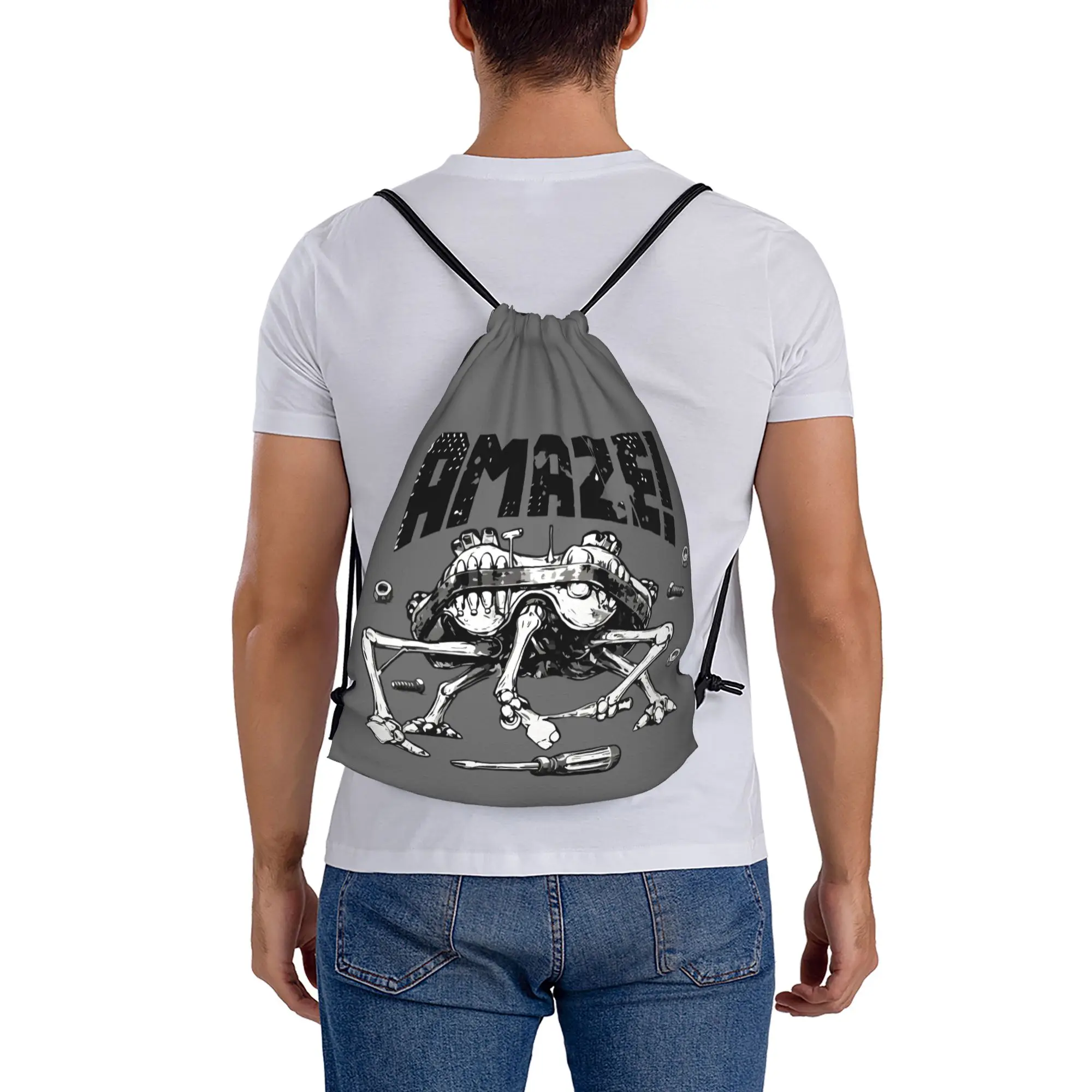 Project Hail Mary 22  Multi-function Pocket Men Women Storage Backpack Teenager Travel Bag Print Drawstring Bags