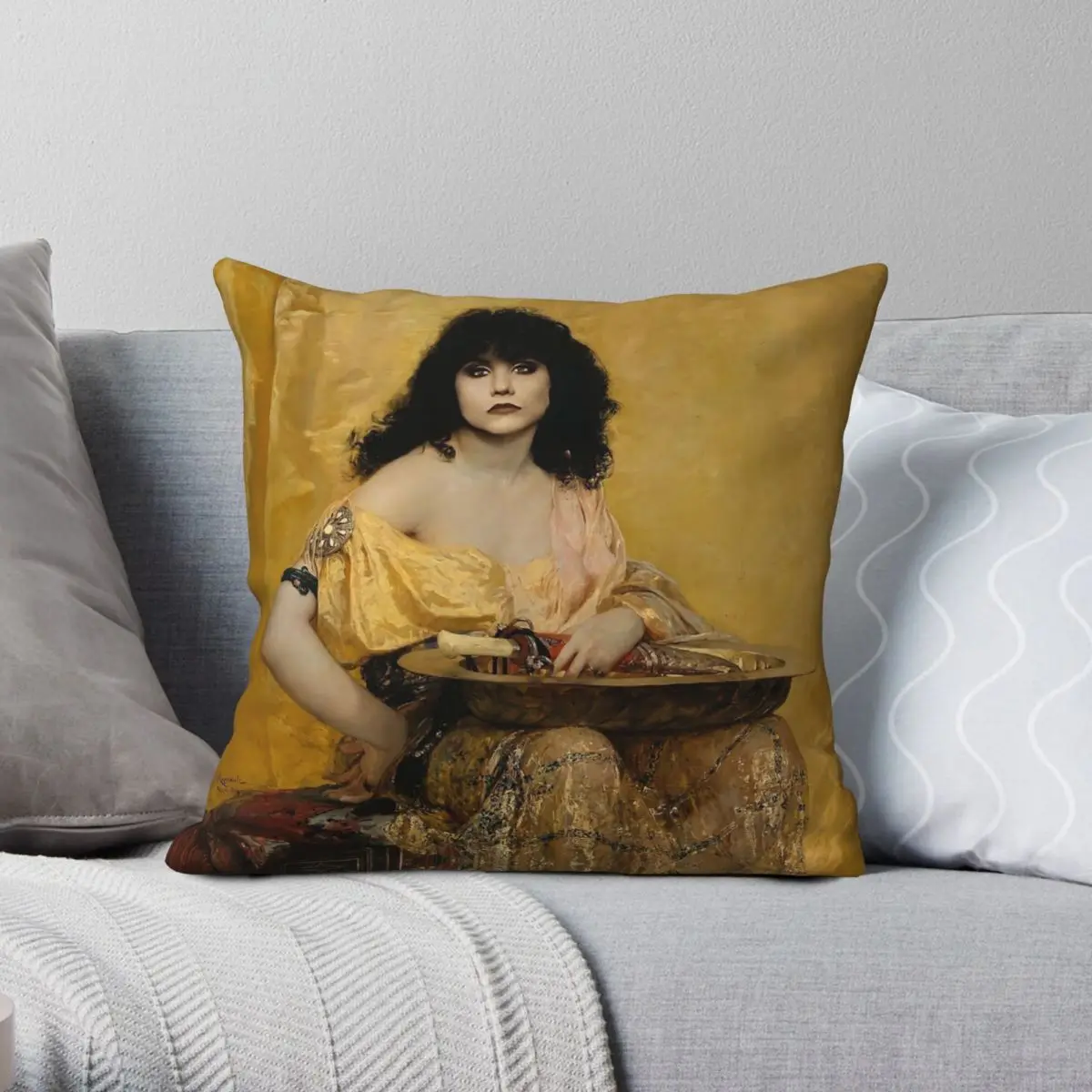 What We Do In The Shadows Nadja Doll Square Pillowcase Polyester Linen Velvet Pattern Zip Decorative Bed Cushion Cover