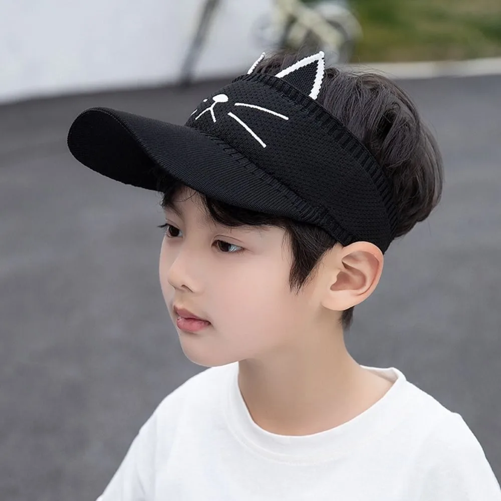 

Clearance Summer Children Baseball Cap Elastic Mesh Empty Top Hat Sunshade Breathable Baby Sun Hat Boy Girl Accessory