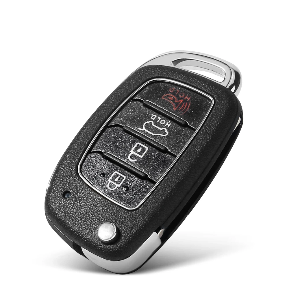 KEYYOU New Remote Car Key Shell For Hyundai Solaris Creta Ix25 Kona Tucson Sonata I40 Ix35 I20 Ix45 2017-2019