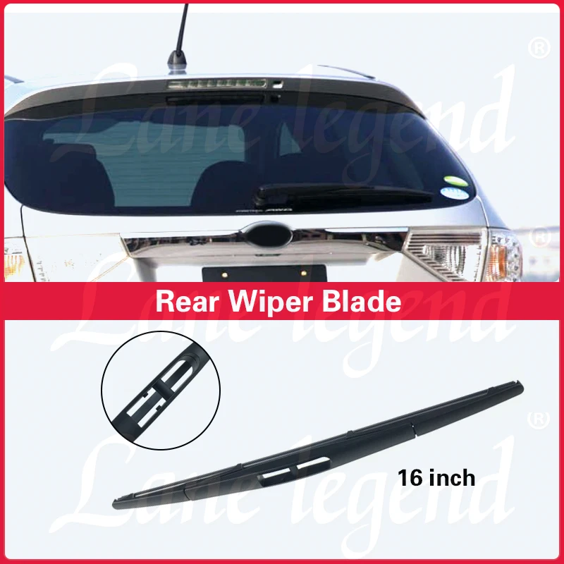 Wiper Front Rear Wiper Blades Set For Subaru Impreza GE GV GH GR 2007 - 2014 24"+16"+16" Windshield Windscreen Window view 2