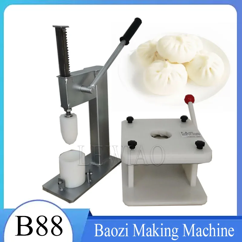 Manual Home Use Khinkali Machine Mini Khinkali Maker Machine Steamed Stuffed Bun Machine For Small Scale Production