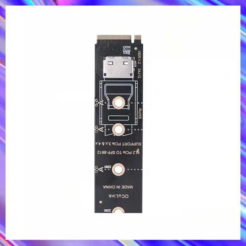 

Карта адаптера NVME M. 2 к Ocpulink M. 2 Pcie к SFF-8611/SFF-8612 Поддержка Pcie 3.0/4.0 для США. 2-у. 3 твердотельных накопителя