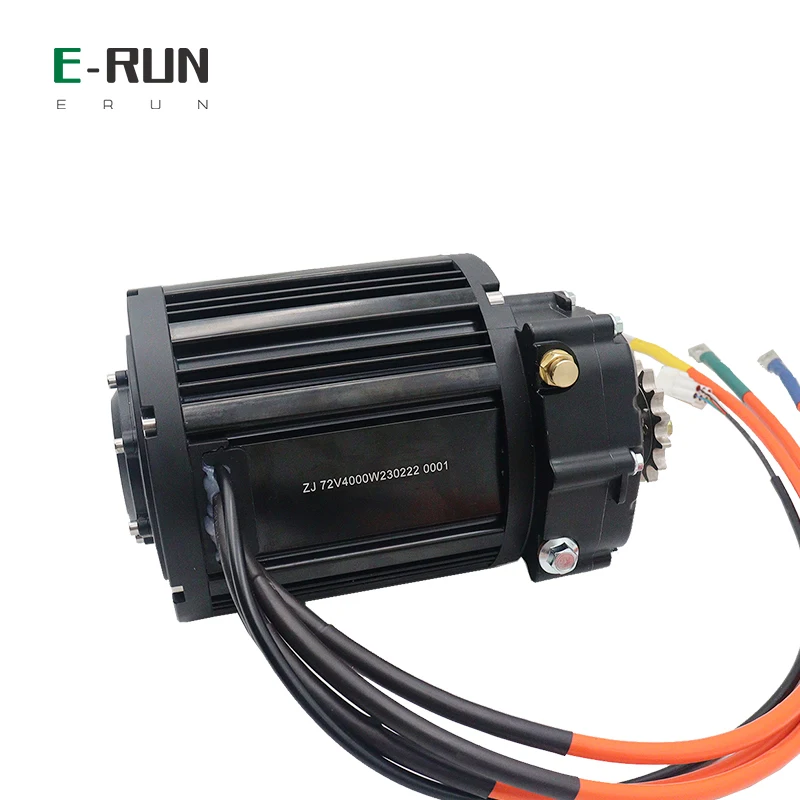 QS138 4000W V3 Mid Drive Motor With Fardriver ControllerND72680 DKD Display Speedometer T08Throttle