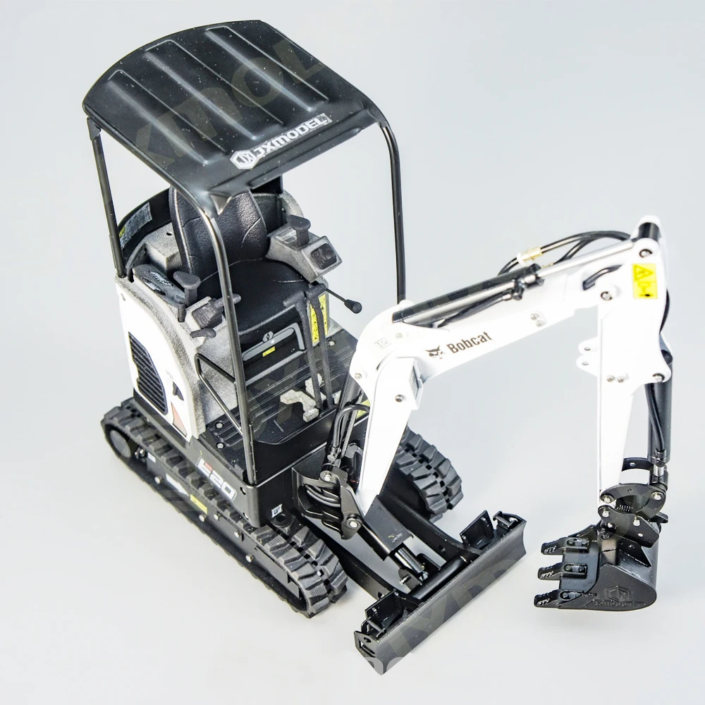 1/14 Mini Metal Excavator RTR JX-E20 JXmodel Electronic Hydraulic Remote Control Desktop Model