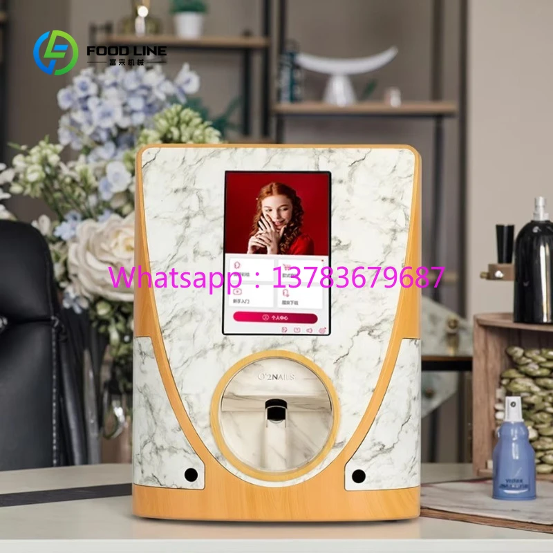Customized Wholesale Commercial 3D Nail Printer Machine Good Price WiFi Connectivity for Nail Art Printing