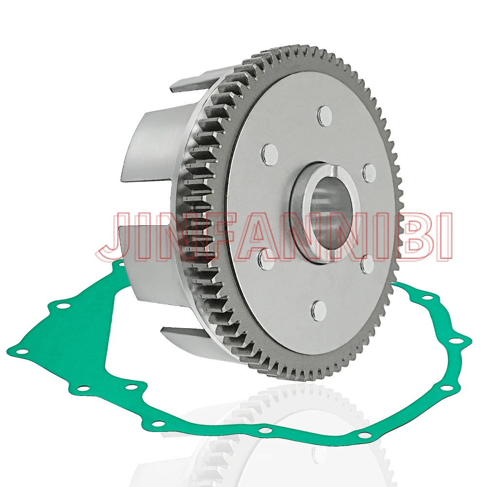 Clutch Basket Kit & Cover Gasket Set for for Honda Sportrax 250 TRX250EX 2001 2002 2003 2004 2005 2006 2007 2008
