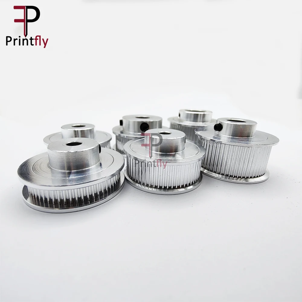 Printfly 40Teeth 2M 2GT Synchronous Pulley Bore 5/6/6.35/ 8/10/12/14mm For Width 6/10/15mm GT Timing Belt GT2 Pulley Belt 40T