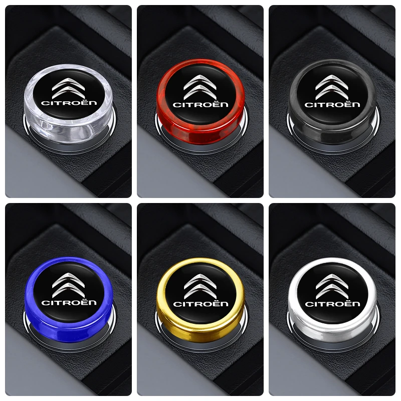 Cubierta para encendedor de cigarrillos de coche, tapa decorativa a prueba de polvo para Citroen C3 C5 C5X C4 e-C4 X e-C3 c-elysee Berlingo C1 c-crosser C6 C2