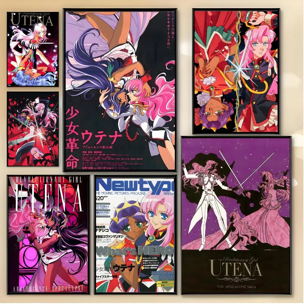 anime shoujo fantasy R-Revolutionary Girl Utena Poster Unique Home Decoration Ideas & Stylish Interior Art
