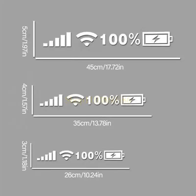 

242A Trendy WiFi Sticker Stylish WiFi Sticker Decorative Vehicles Decal