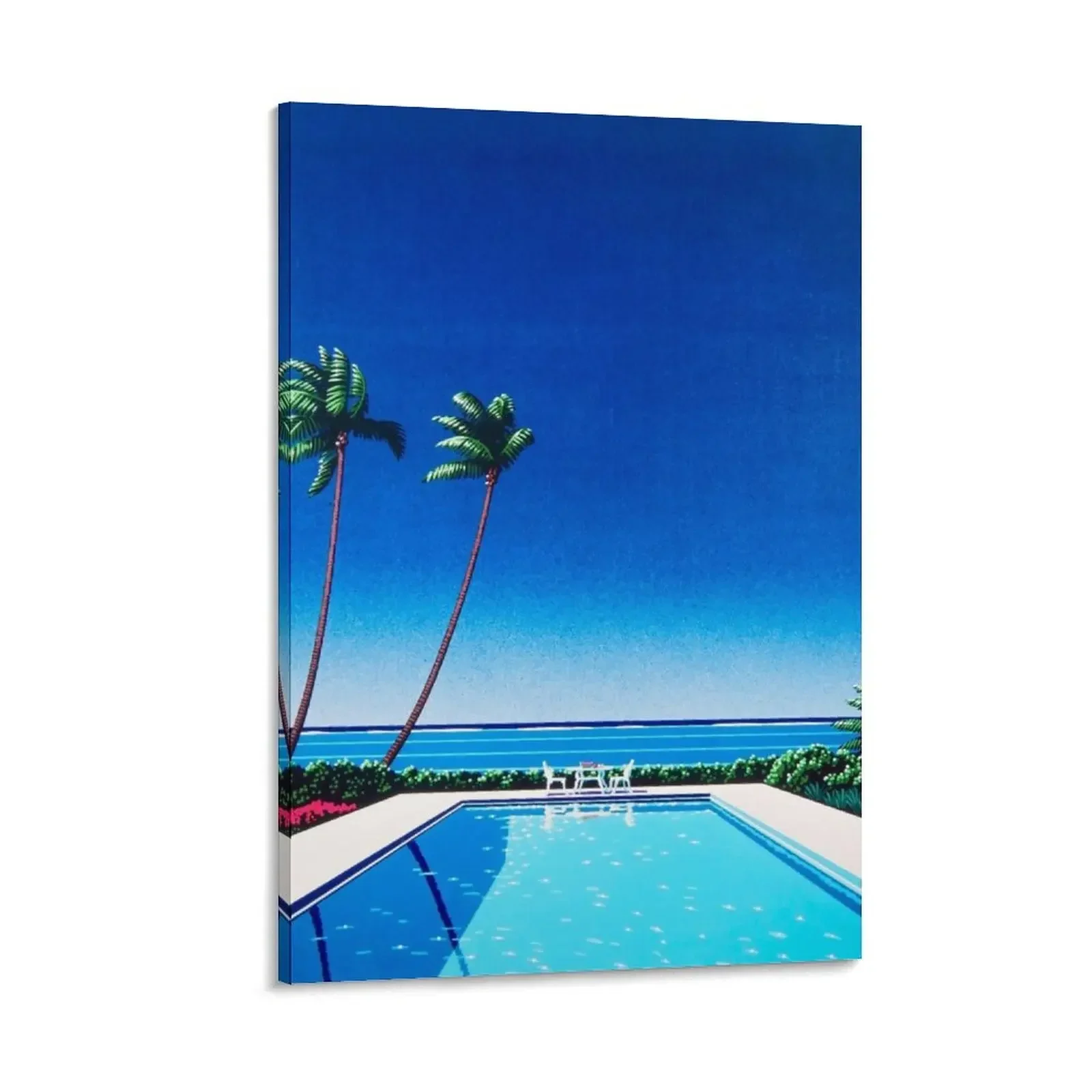 

hiroshi nagai Canvas Painting wall decoration paintings aesthetic room large paintings modern living room decoration