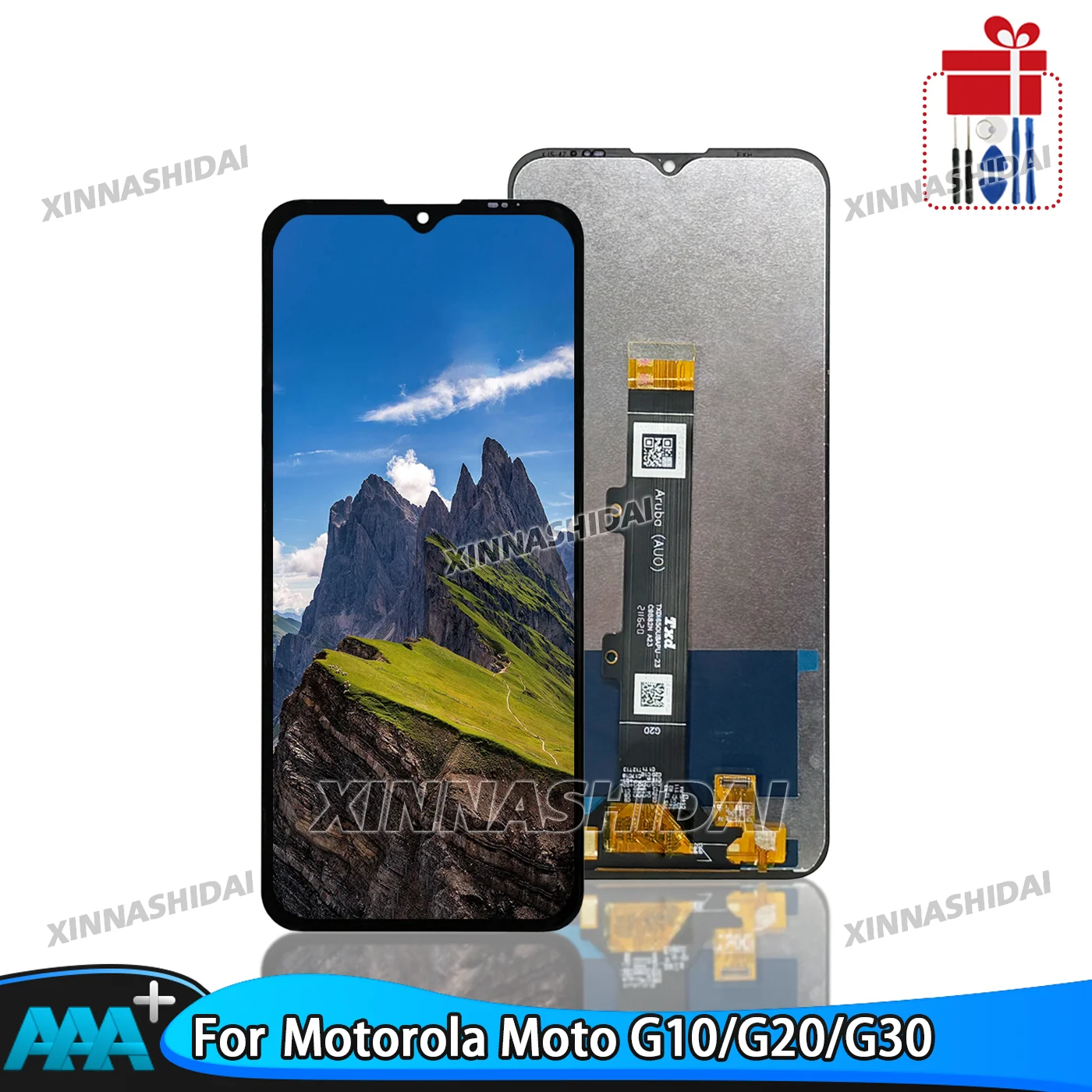 Nueva pantalla LCD para Motorola Moto G10 G20 G30, digitalizador de pantalla táctil para Moto G30 XT2128-1 XT2129-1, repuesto de pantalla