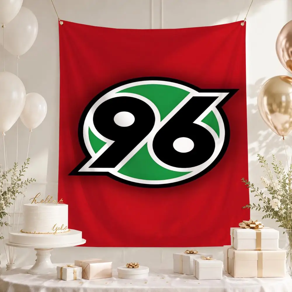 Sports Team H-Hannover 96 Flags Ideal for wall decor in living rooms, homes  dorms, parties gifting.
