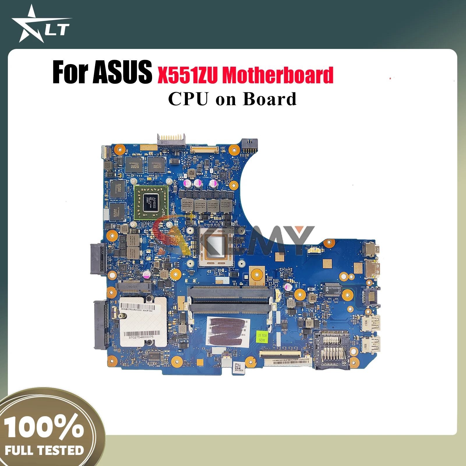 

X551ZU Материнская плата для ноутбука ASUS VivoBook X551ZU X551Z Материнская плата для ноутбука с процессором 100% тестирование ОК быстрая доставка Высокое качество