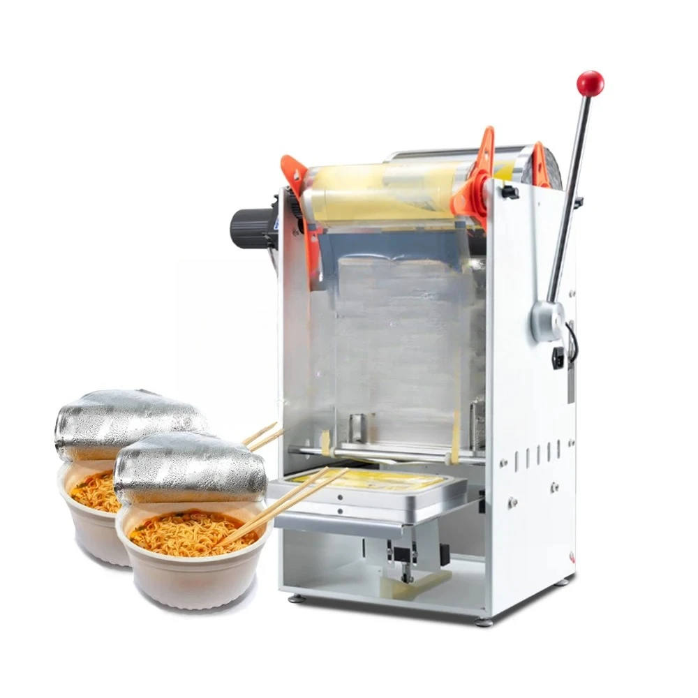 آلة ختم الأغشية البلاستيكية ذات كفاءة عملية سهلة / سدادة صينية يدوية ذكية #1