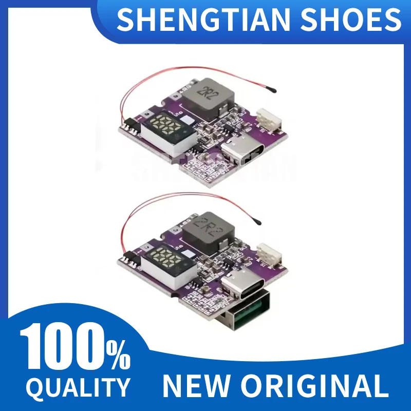 22.5W Power Bank Bidirectional Fast Charging Mobile Power Module Circuit Board With Digital/Light Type-C USB Suppor PD/QC3.0 2.0