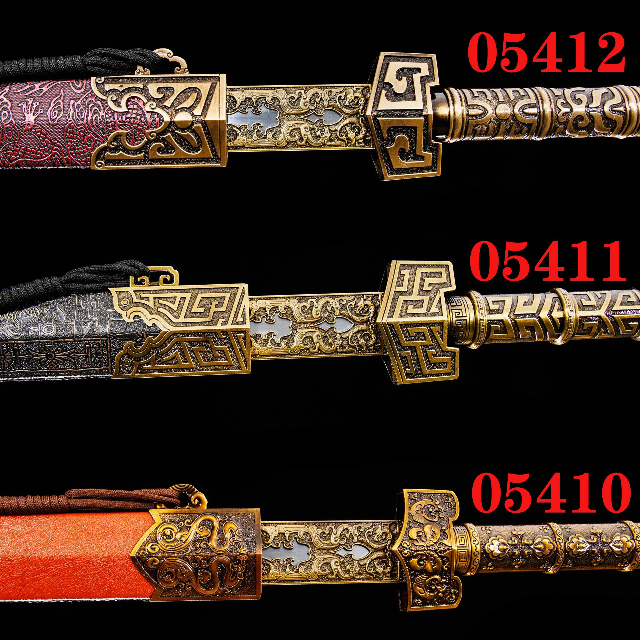 Chinese Han sword cosplay medieval reconstruction katana carbon steel Halloween real samurai sword carnival stage performance