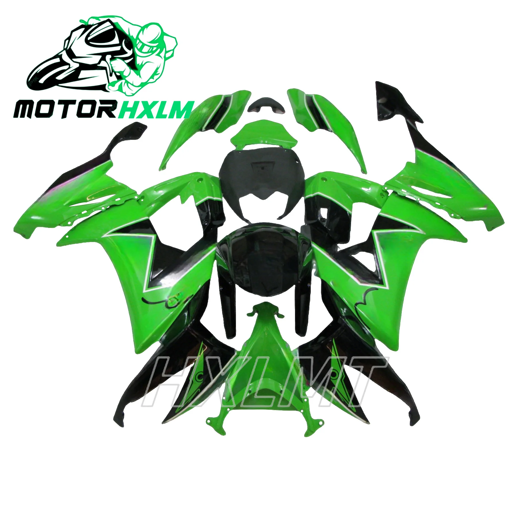 For Kawasaki ZX10R 2008-2010 Motorcycle Fairing Kit 2009 2010 Premium ABS Injection Molded Plastic Shell Bodywork Assembly
