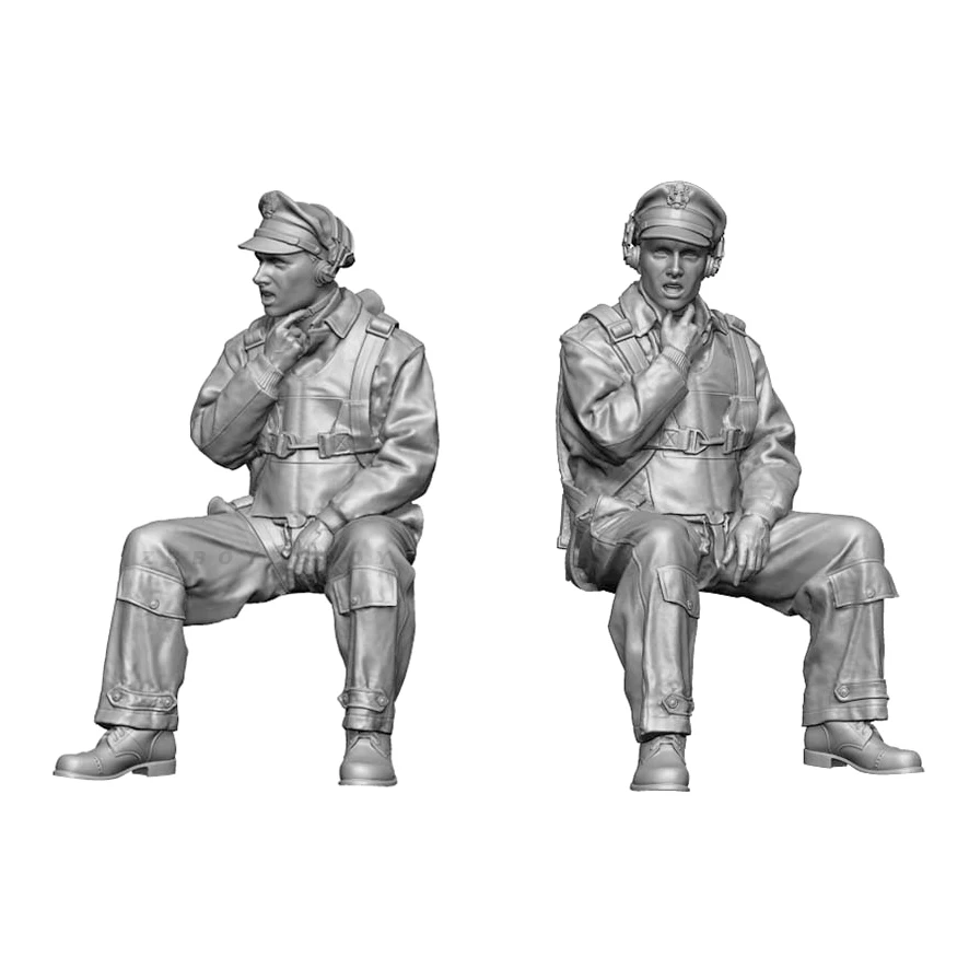 

Наборы моделей солдатиков из смолы для сборки самолетов и военной техники в масштабе 1/32, без цвета, для самостоятельной сборки A-2252