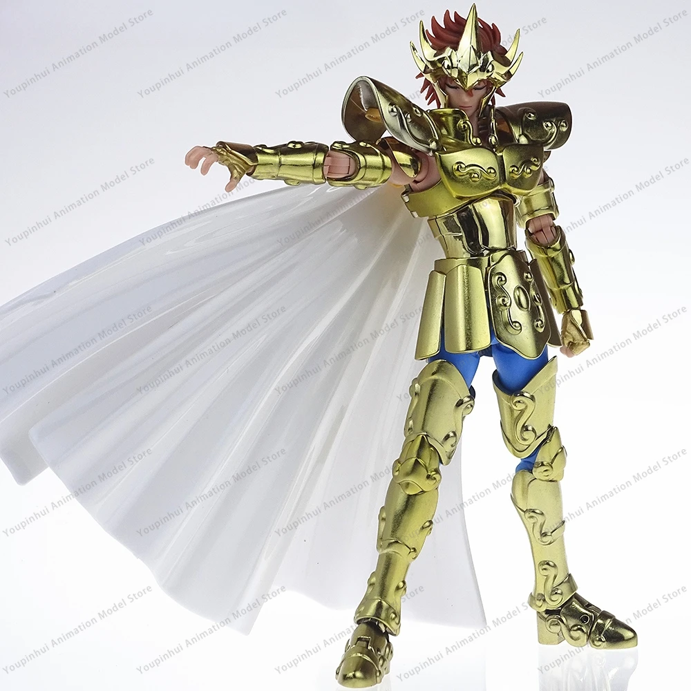 ST Model Saint Seiya Myth Cloth EX Leo Regulus LC The Lost Canvas Gold Saint Knights of the Zodiac Saint Action Figure Model Toy