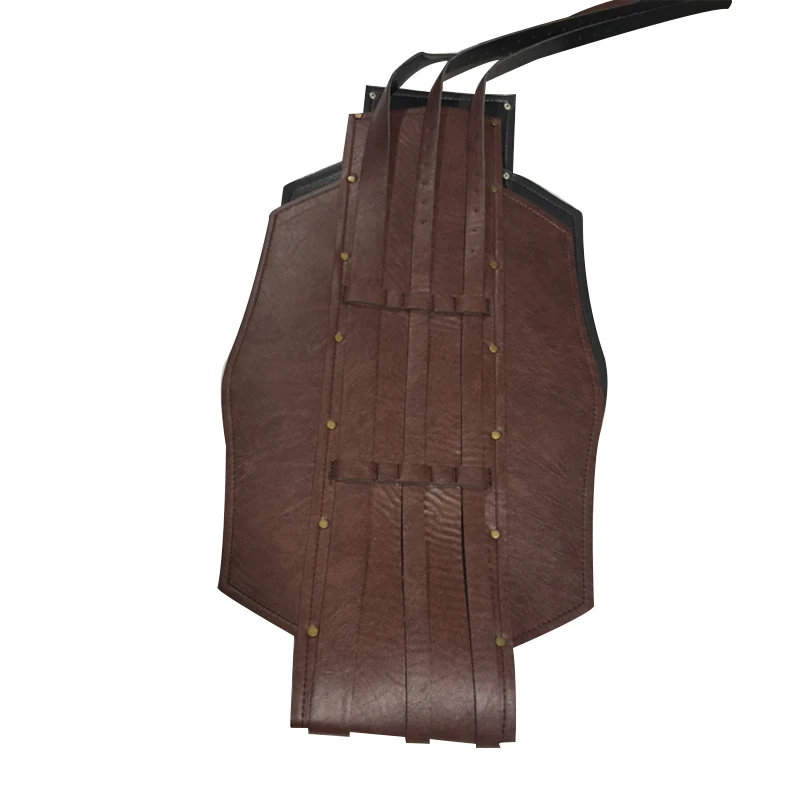 Medieval Vintage Wide Belt Faux Leather Armor Belt Steampunk Knight Waistband Corset Belt LARP Halloween Costume Accessories