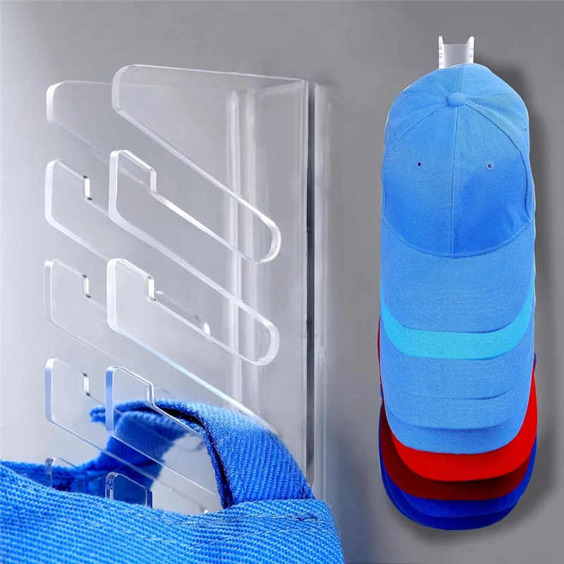 ABWZ-Baseball Hat Acrylic Storage Rack Display Rack For Bedroom Or Living Room Placement