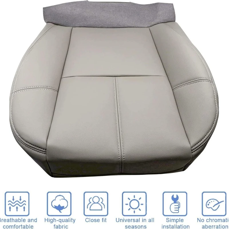 

Fit for 2007 - 2014 Model Chevrolet Suburban Car Seat Cover Custom Front Seat Left-hand Drive Bottom Seat Cover Accessories