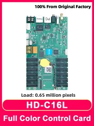 HD-C16L Plein document LED Écran Wi-Fi Carte De Contrôle Pour Led Tech Affichage Vidéo Support Mobile App Contrôle Port USB Peut Ajouter 4G